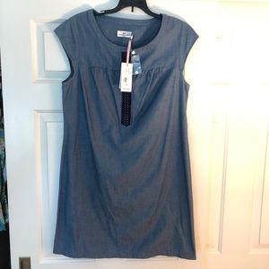 Vineyard Vines Size 10 Denim Dress